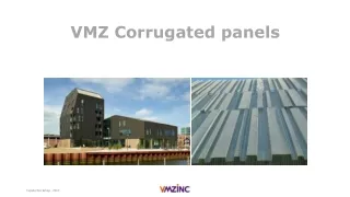 Corrugation Panels From VMZINC