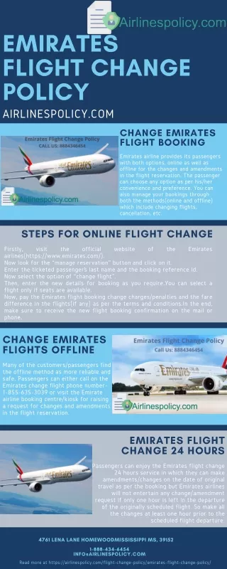 Emirates Flight Change Policy