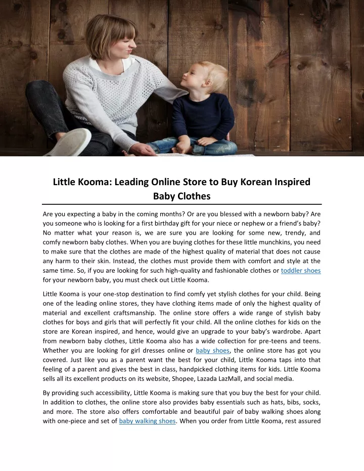 little kooma leading online store to buy korean