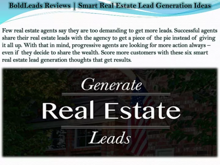 boldleads reviews smart real estate lead