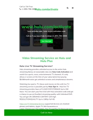 Easy To Resolve hulu.comactivate