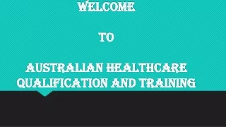 Aged Care Traineeship Melbourne