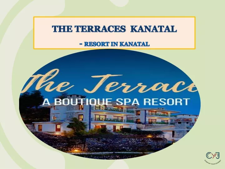 the terraces kanatal resort in kanatal