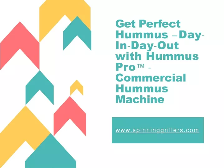 get perfect hummus day in day out with hummus