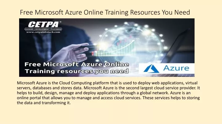 free microsoft azure online training resources you need