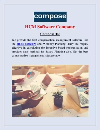 HCM Software Company
