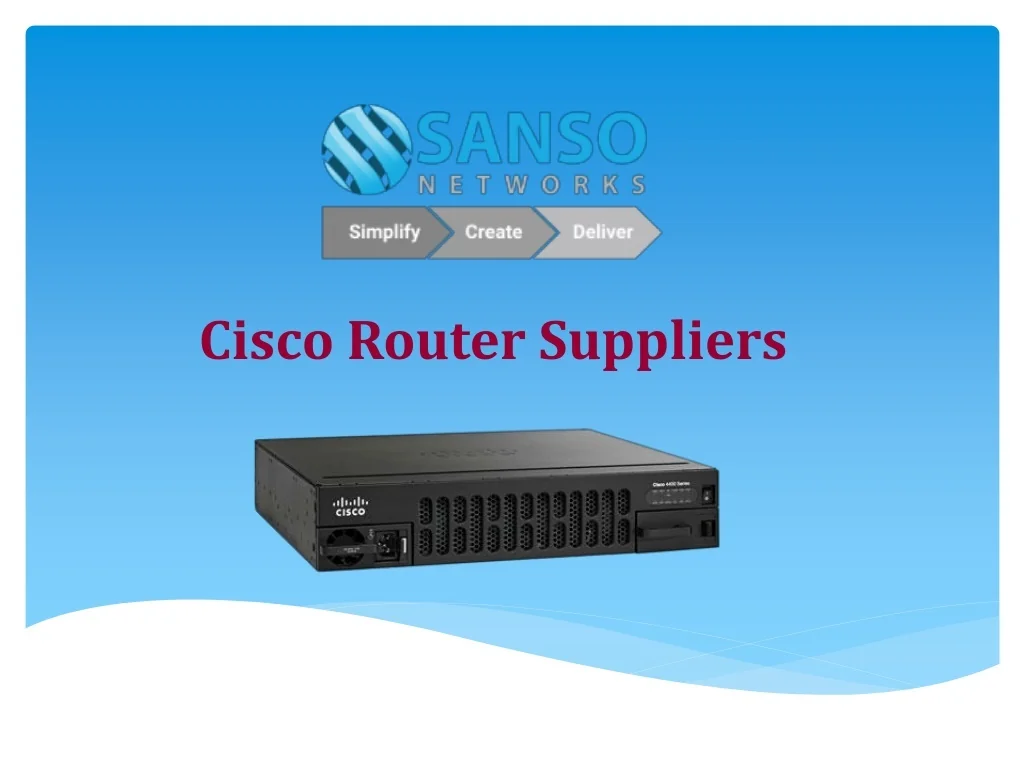 PPT - Cisco Router Suppliers PowerPoint Presentation, free download ...