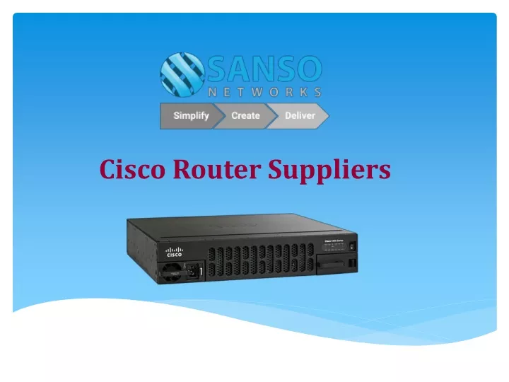 cisco router suppliers