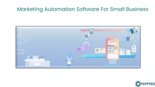 marketing automation software for small business