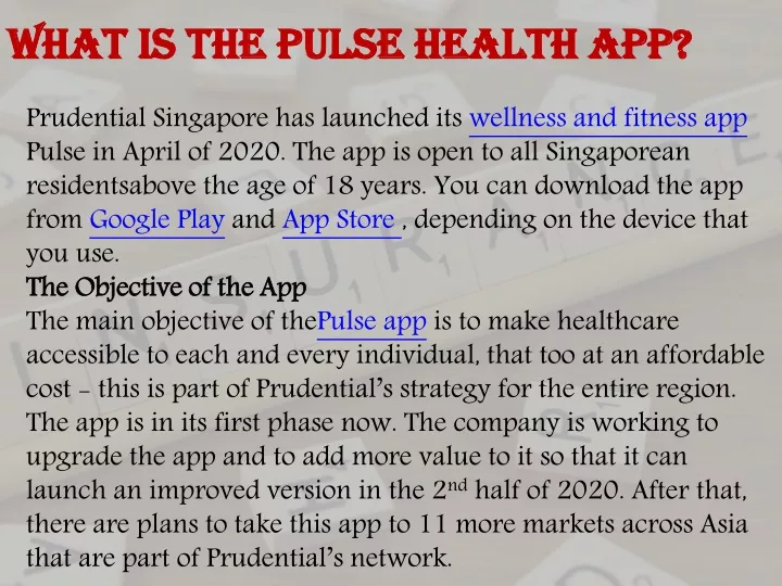 what is the pulse health app