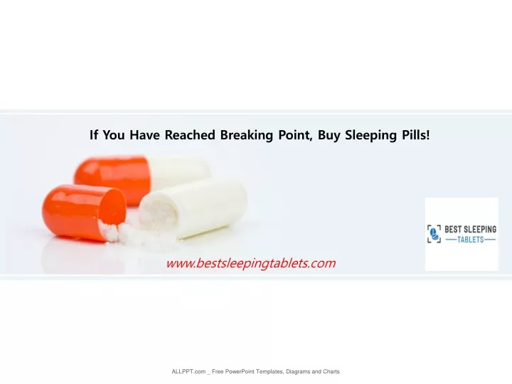 if you have reached breaking point buy sleeping