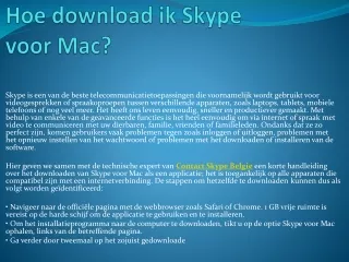 Contact Skype Belgie als je online hulp wilt, kom dan hier