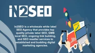 Wholesale SEO Services - In2SEO