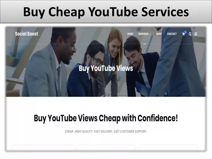 buy cheap youtube services