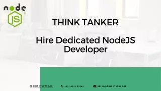 think tanker hire dedicated nodejs developer
