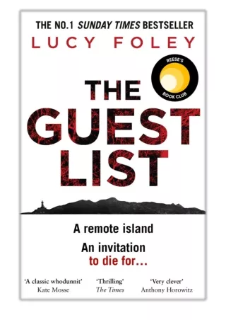 [PDF] Free Download The Guest List By Lucy Foley