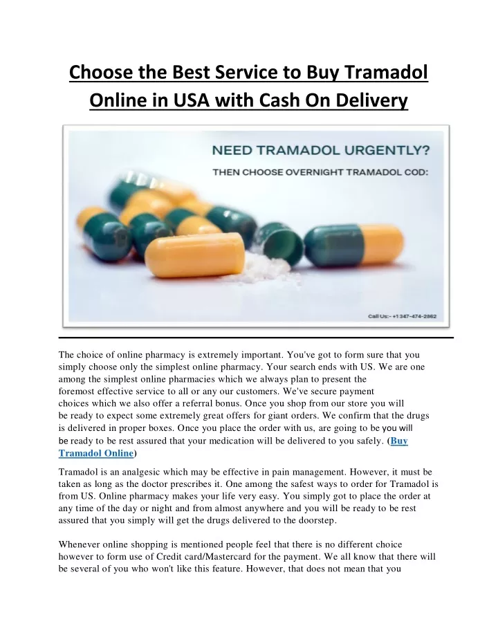 choose the best service to buy tramadol online
