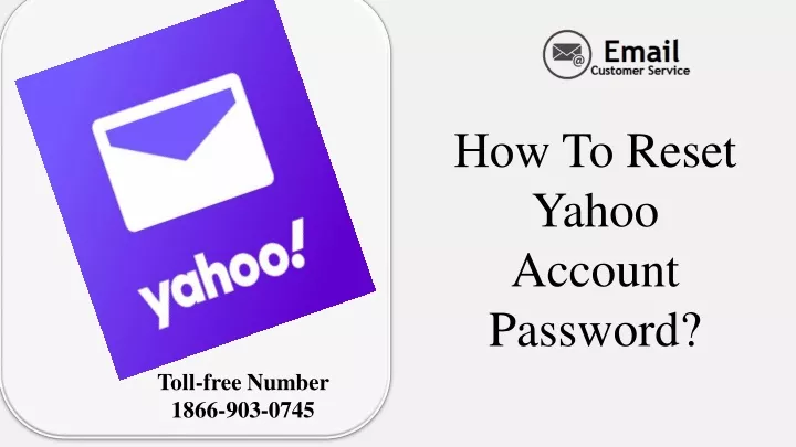 how to reset yahoo account password
