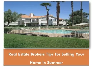 Reliable Real Estate Brokers in Palm Desert CA