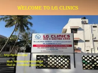 welcome to lg clinics