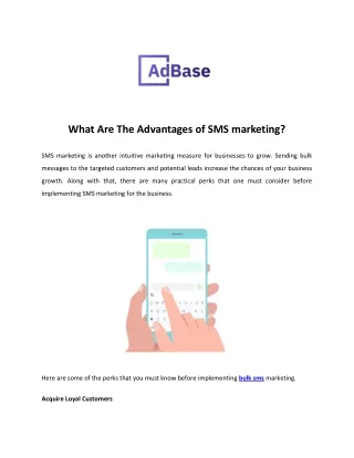 SMS, MMS and Email Marketing with AI | AdBase.ai