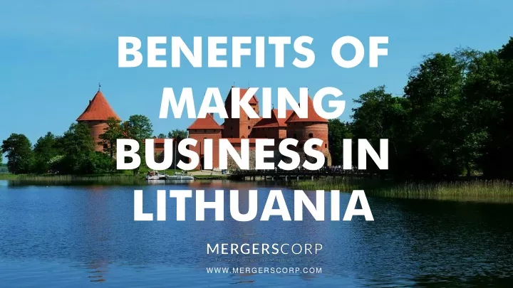 benefits of making business in lithuania