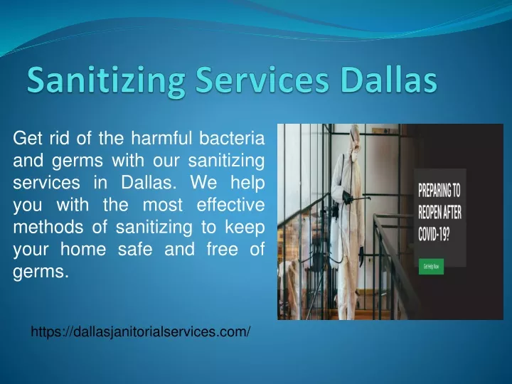 sanitizing services dallas