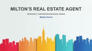 milton s real estate agent