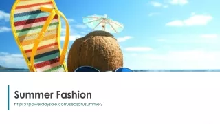 summer fashion