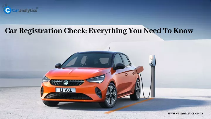 car registration check everything you need to know