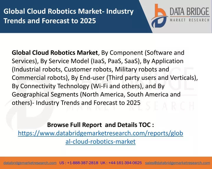 global cloud robotics market industry trends