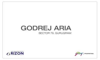 Godrej Aria - E-Brochure