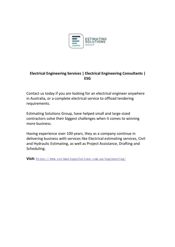 electrical engineering services electrical