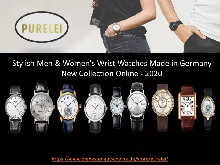 stylish men women s wrist watches made in germany