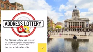People Postcode Lottery results and winners in Nottingham, UK