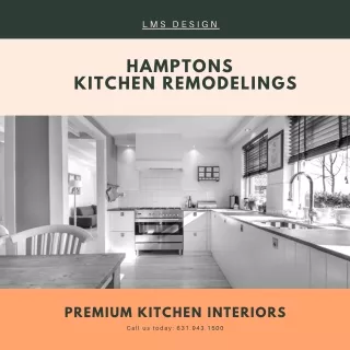 Hamptons Kitchen Remodelings | Hamptons Interior Designer