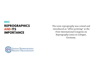 What is Reprographics? Importance and Advantages of Reprographic
