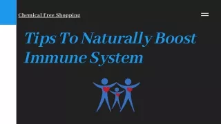 Tips to Naturally Boost Your Immune System
