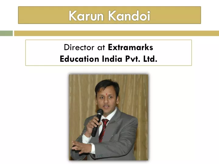 karun kandoi