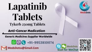 Lapatinib Tablets Price India | Tykerb Generic Wholesale Supplier | Buy Breast Cancer Drugs Online