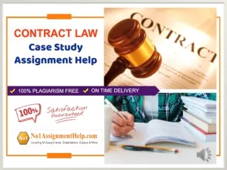 Contract Law Case Study Assignment Help By No1AssignmentHelp.Com
