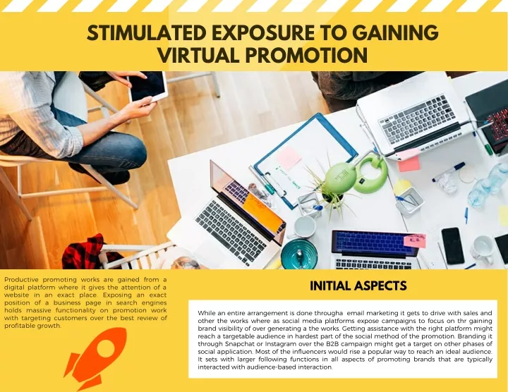 stimulated exposure to gaining virtual promotion