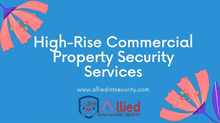 high rise commercial property security services