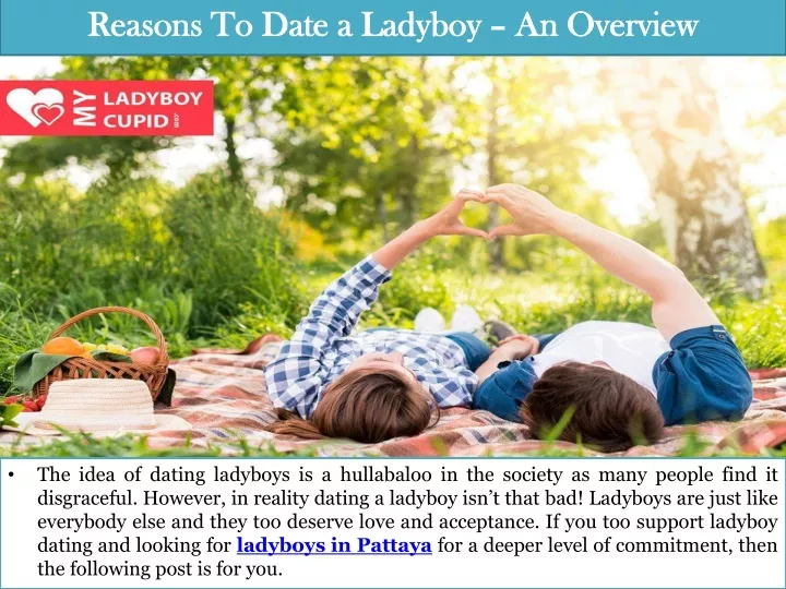 reasons to date a ladyboy an overview