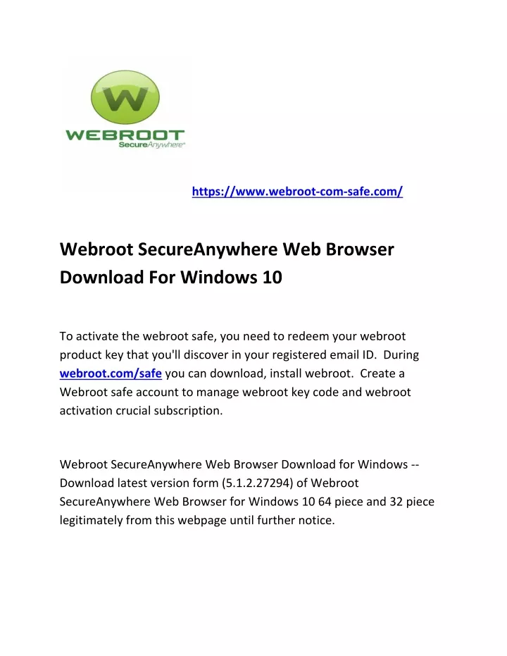 https www webroot com safe com
