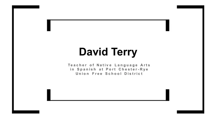 david terry