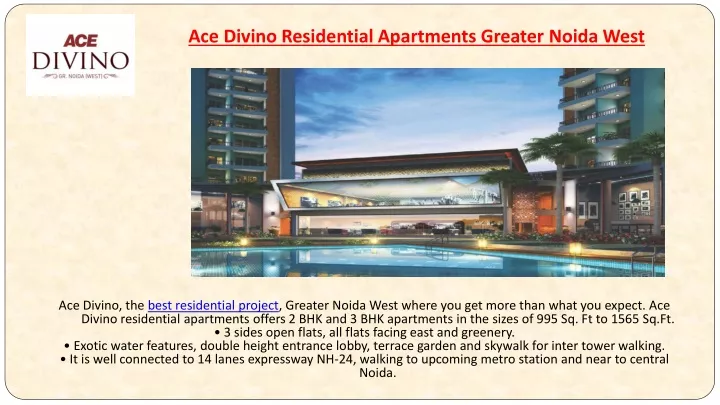 ace divino residential apartments greater noida west