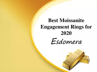 Best Moissanite Engagement Rings for 2020