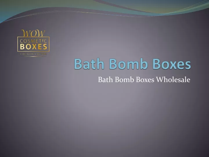 bath bomb boxes