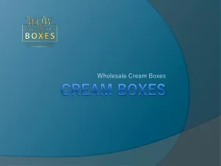 wholesale cream boxes